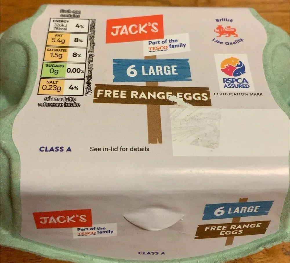 Large Free Range Eggs