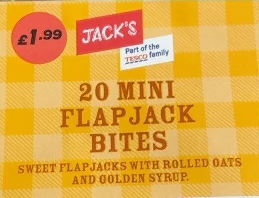 Mini flapjack bites