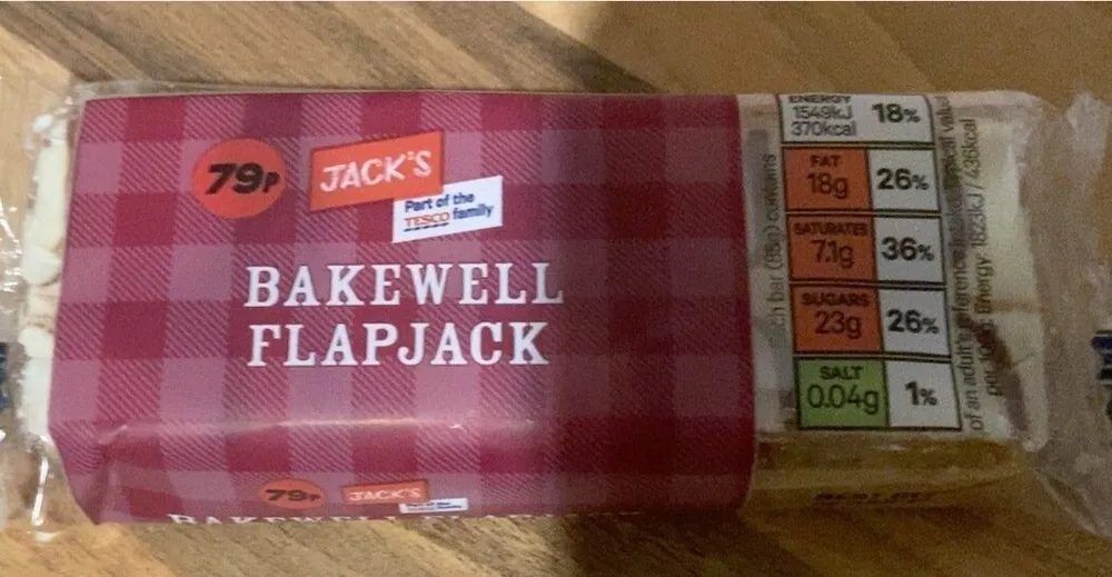 Bakewell Flapjack