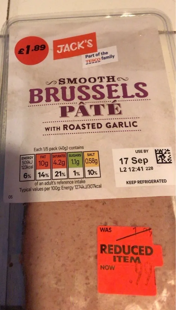 Brussels pate