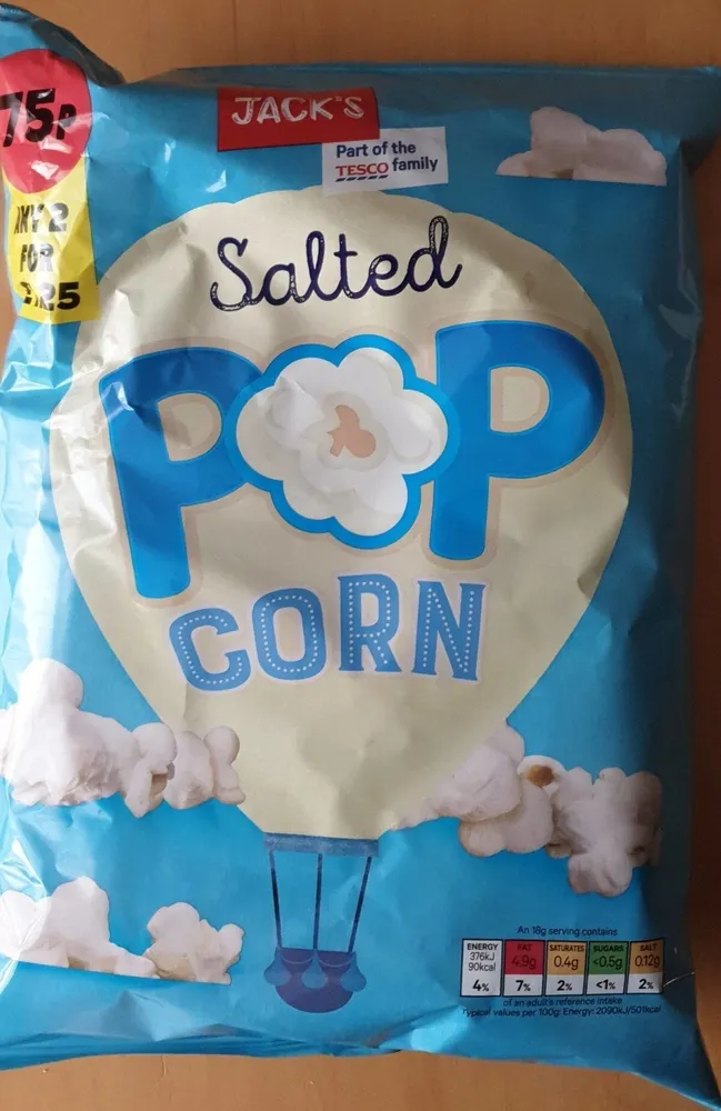 Salted Popcorn