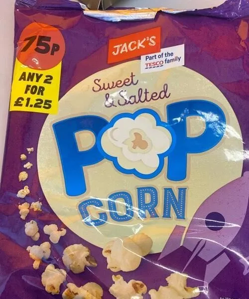 Sweet & Salted Pop corn