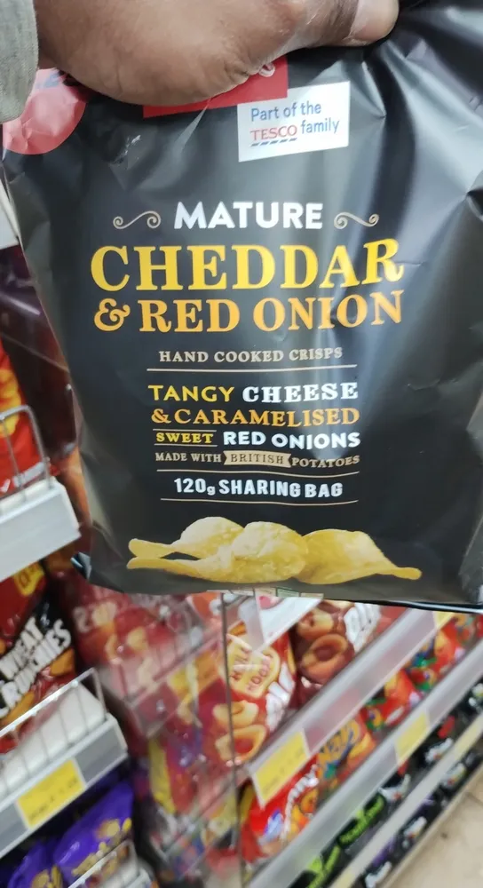 Jacks cheddar red onion