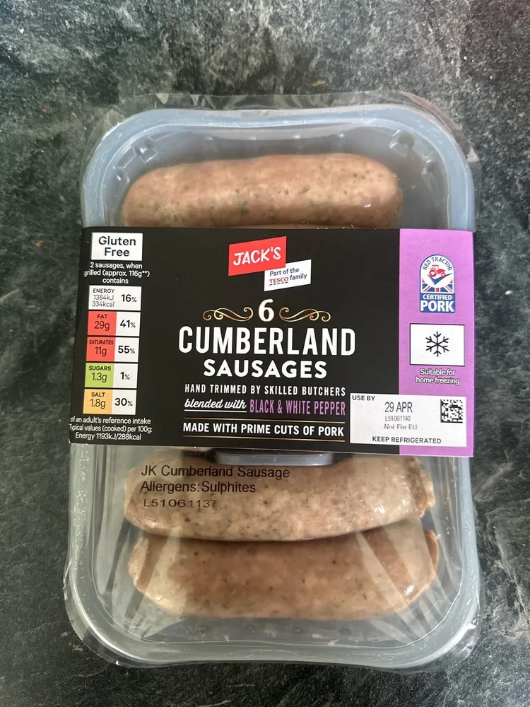 Cumberland Sausage