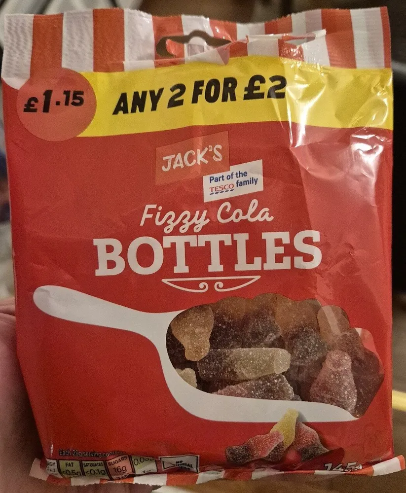 Fizzy Cola Bottles