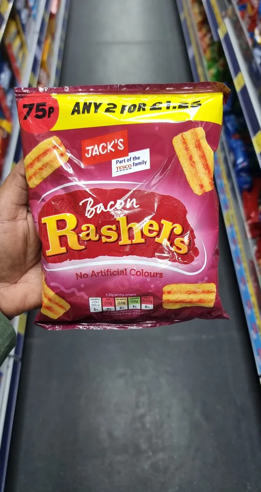 Jacks bacon rashers