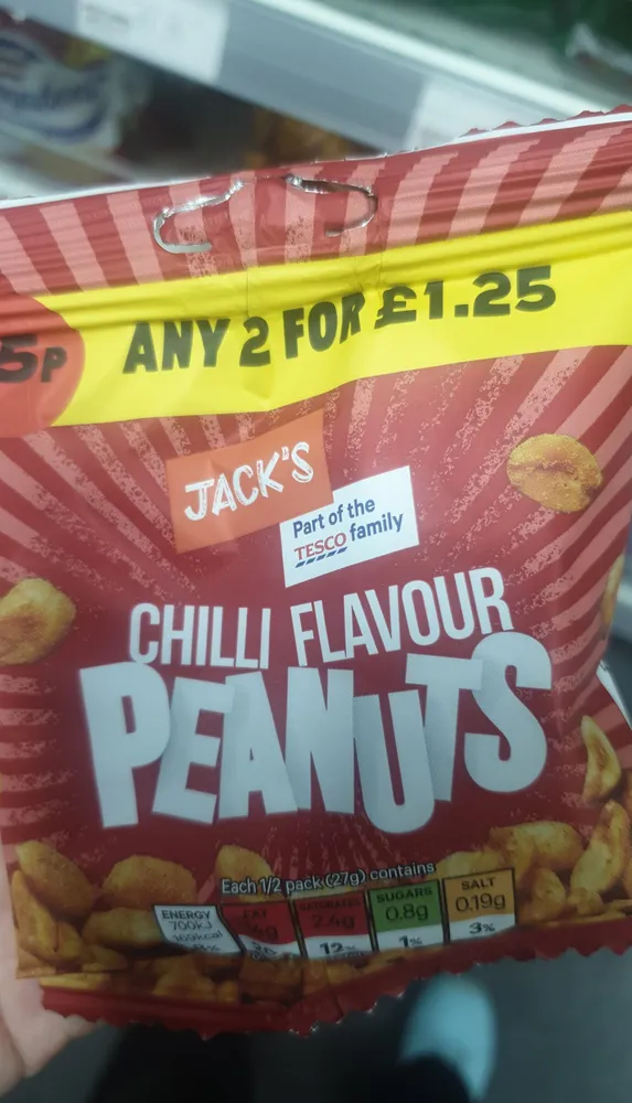 Jacks chilli peanuts
