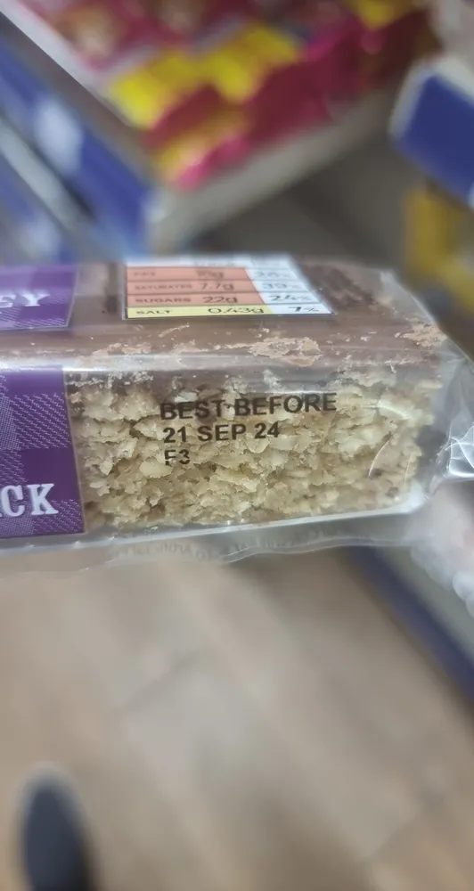 Chocolataty flapjack