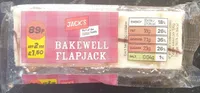 Bakewell flapjack
