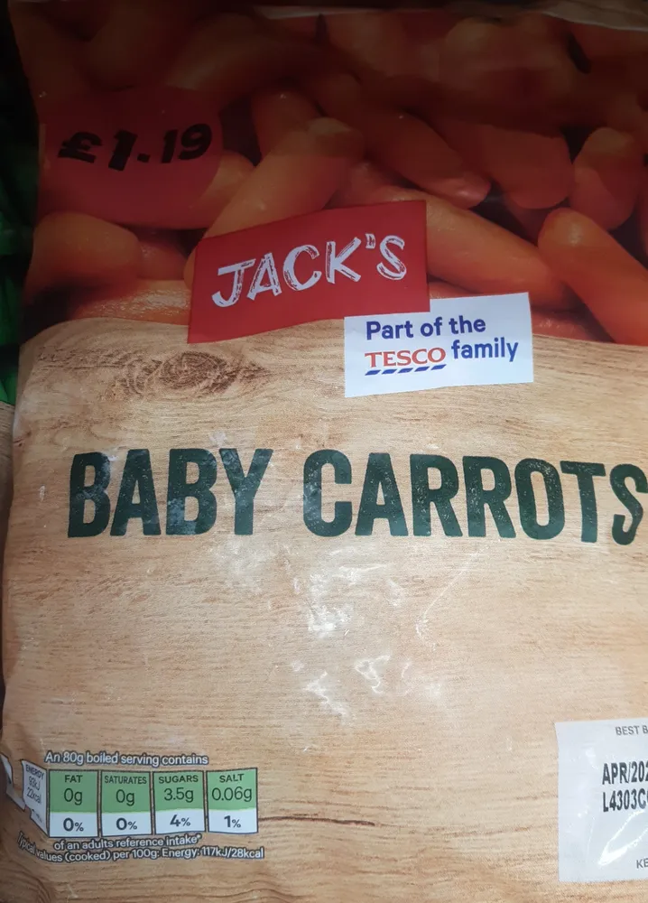 jacks Baby Carrots pm119