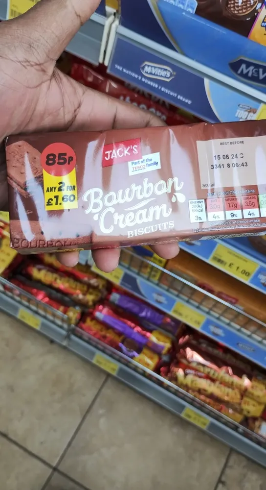 Bourbon cream