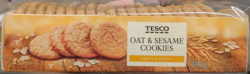 Oat & Sesame Cookies