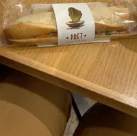 Smoked Salmon and egg mayo breakfast baguette