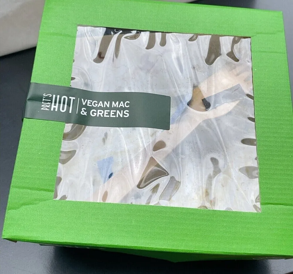Pret’s vegan mac & cheese