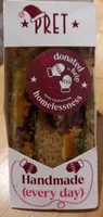Festive falafel squash sandwich