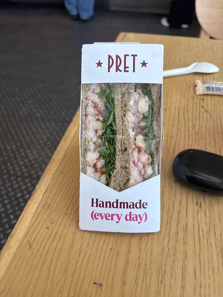 Pret Crayfish Sandwich