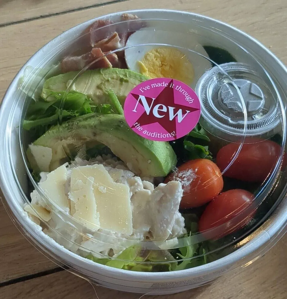 Chicken and bacon Cobb salad