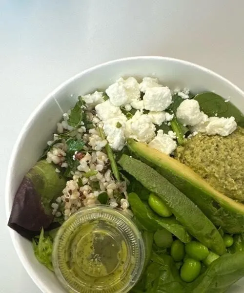 Petite Green Goddess salad
