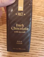 Chocolat noir 70% (avec sel de mer)