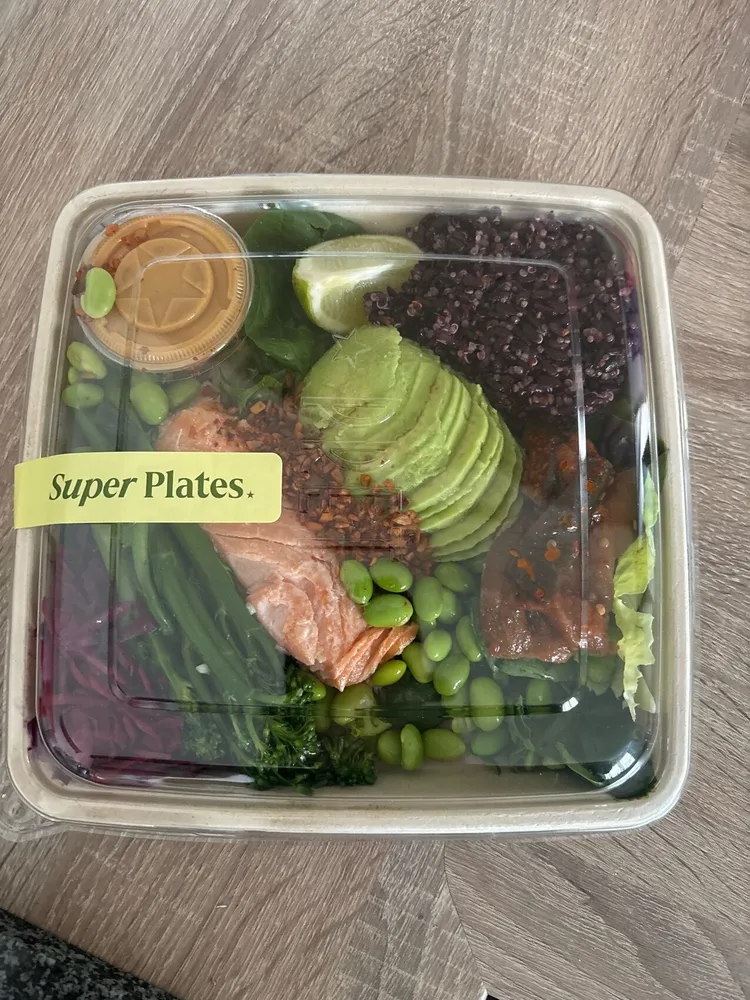 Pret A Manger Miso Salmon Salad