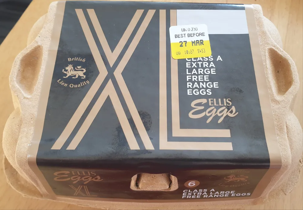 Class A Extra Large Free Range Eggs