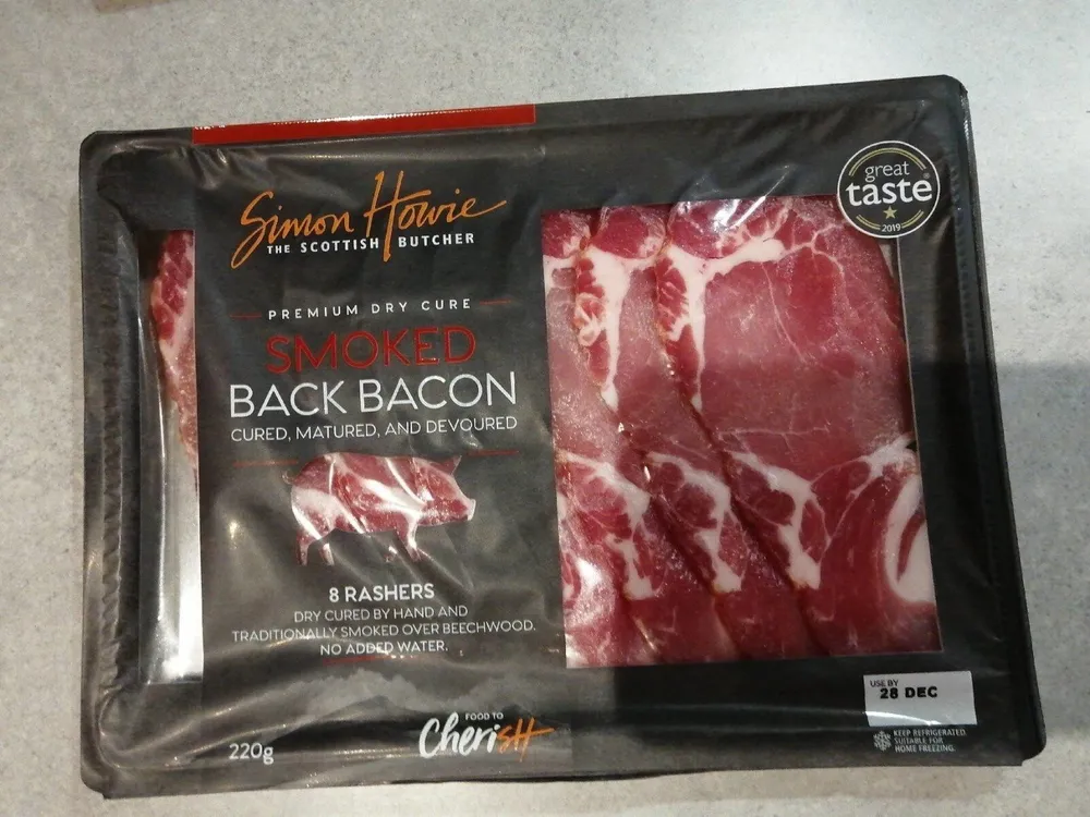 Smoked back bacon