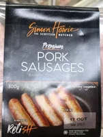 Pork sausages