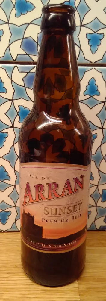 Isle of Arran Sunset premium beer