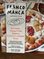 Halloumi, Chargrilled Peppers & Chilli-infused Honey Pizza