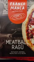 Meatball And Tomato Ragu Pizza