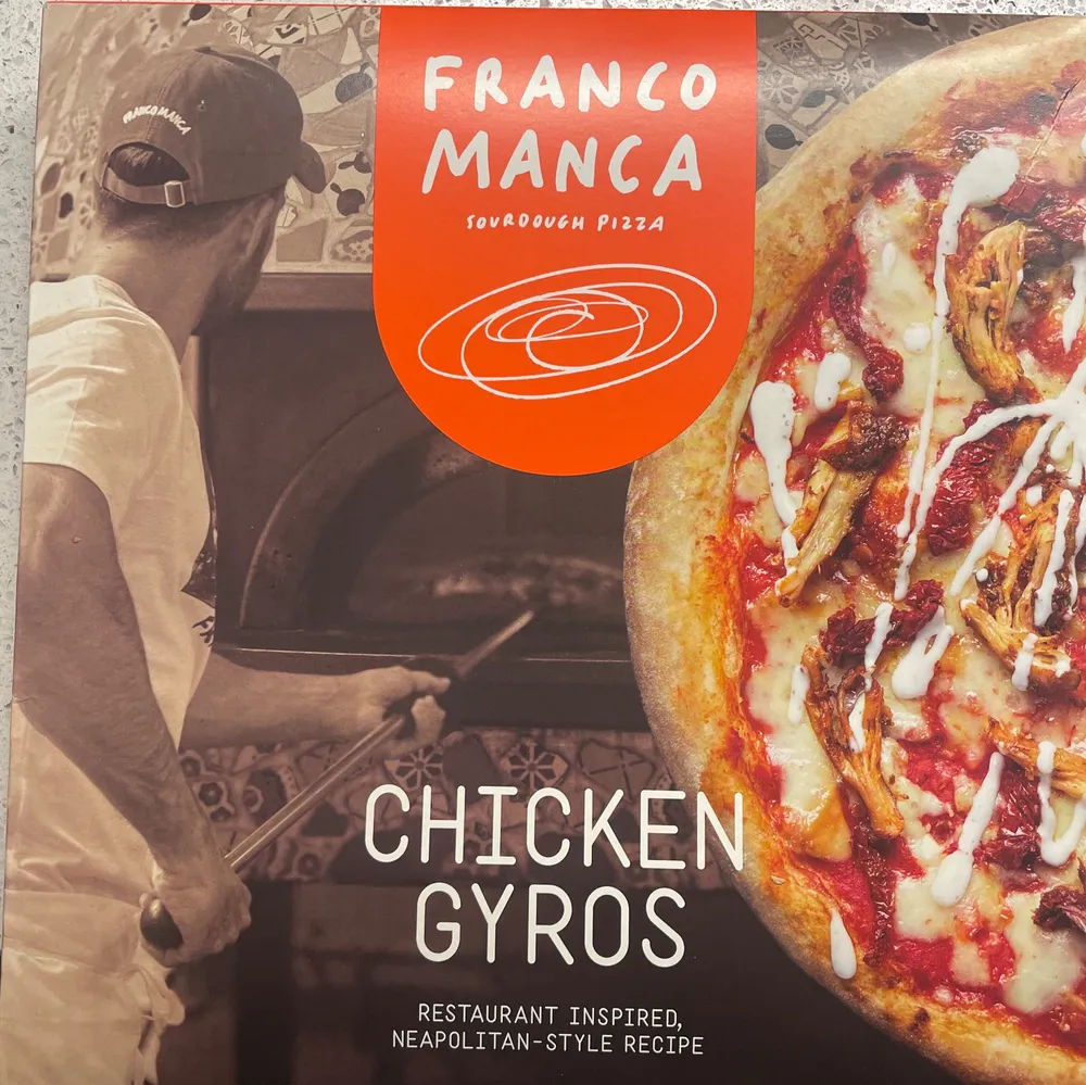 Chicken Gyros Pizza