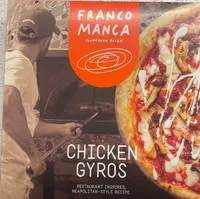 Chicken Gyros Pizza
