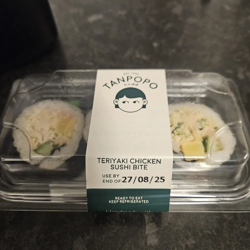 Teryaki Chicken Sushi Bite