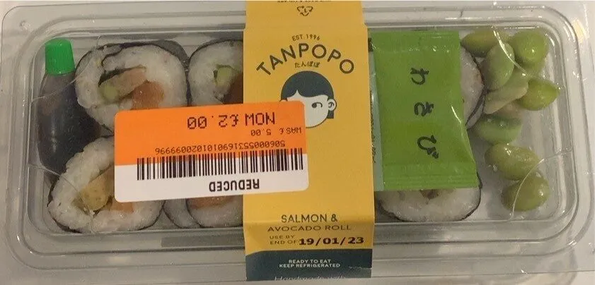 Salmon & avocado roll