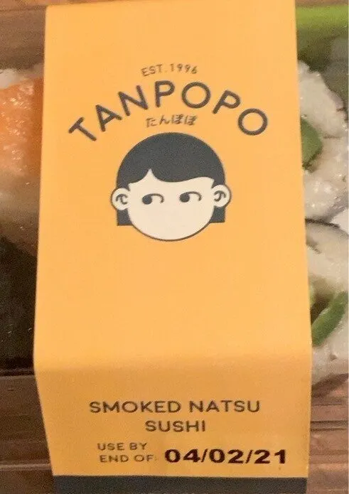smoked natsu sushi