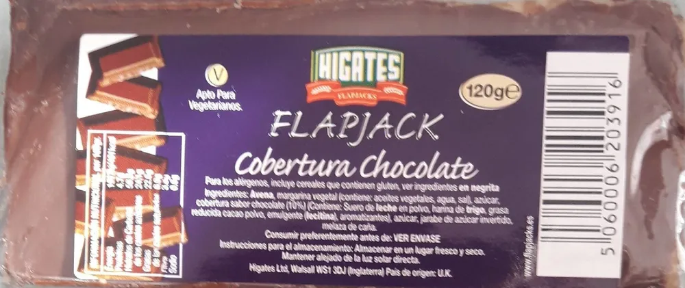 FLAPJACK Chocolate Flavour Coated