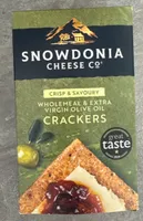 Wholemeal & Extra Virgin Olive Oil Crackers