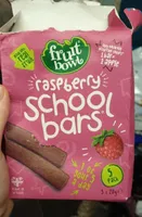 raspberry school bars
