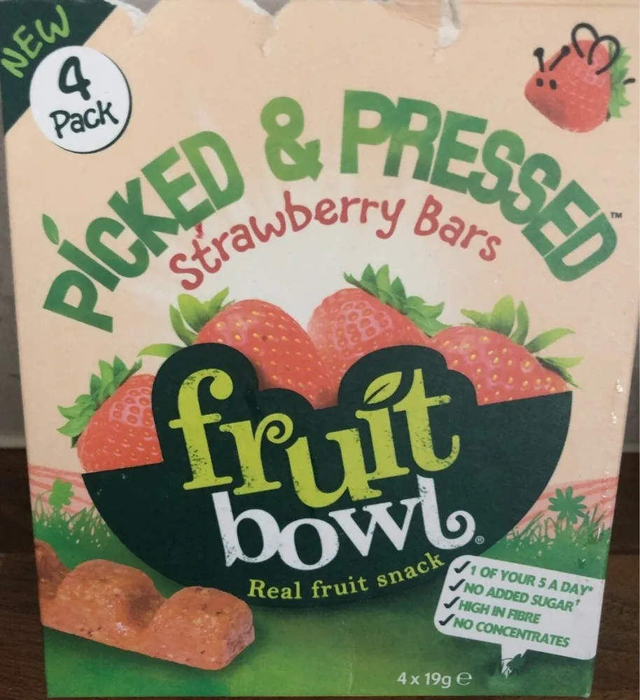 Picked & Pressed Strawberry Bars