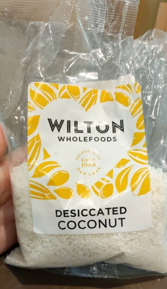 Desiccated coconut