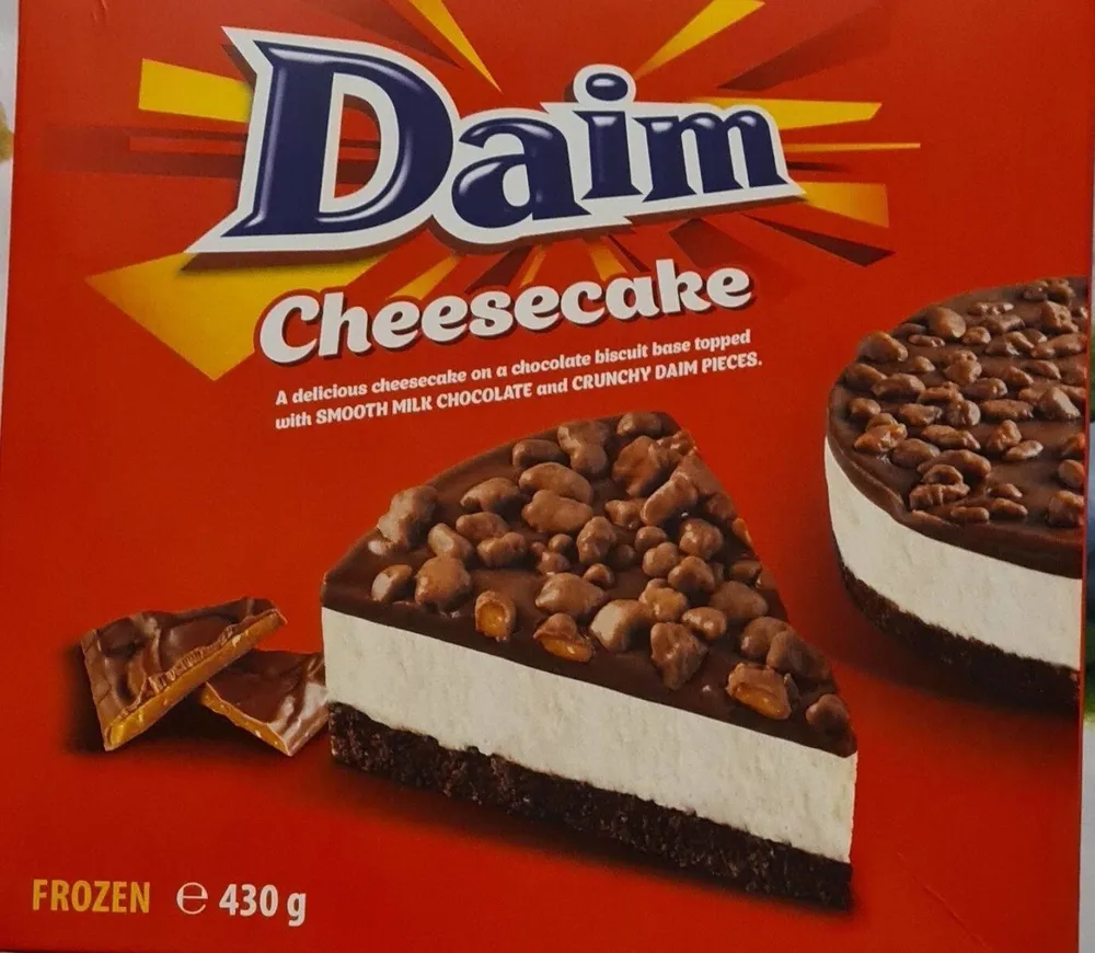 Daim Cheesecake