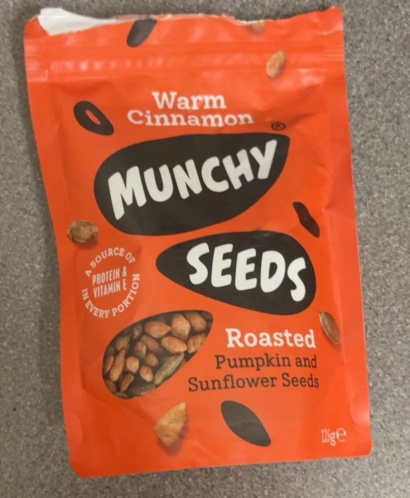 Roasted pumpkin and sunflow seeds