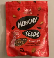 Mild chili roasted pumpkin and sunflower seeds