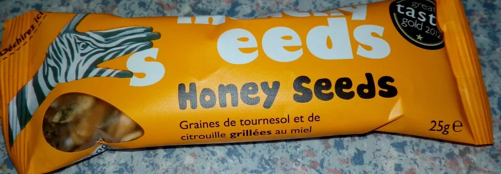 Graines de tournesol et de citrouille grillées au miel