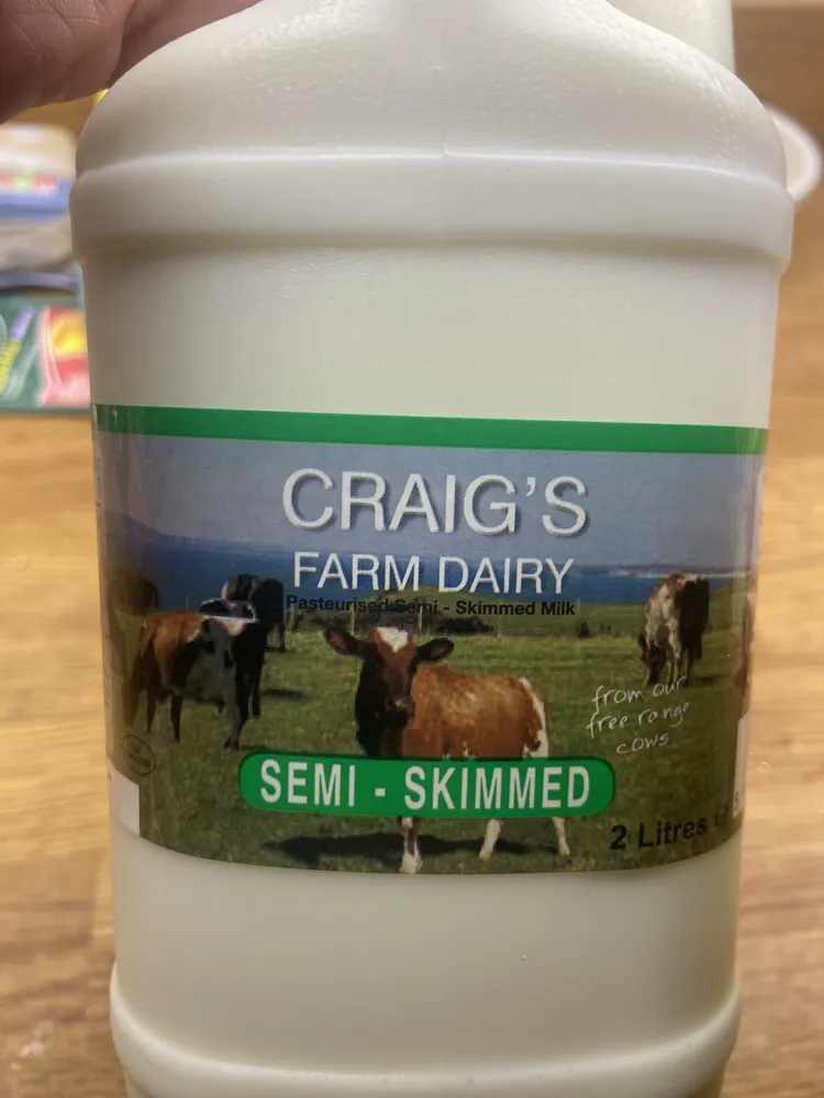 Semi-skimmed milk