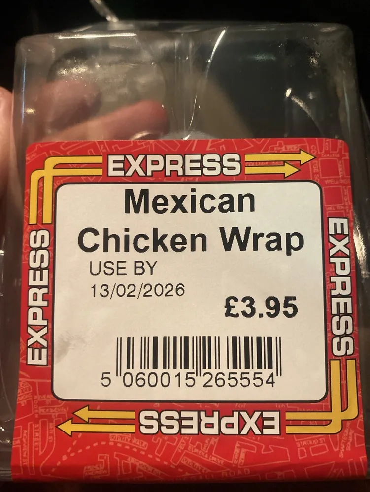 Mexican Chicken Wrap