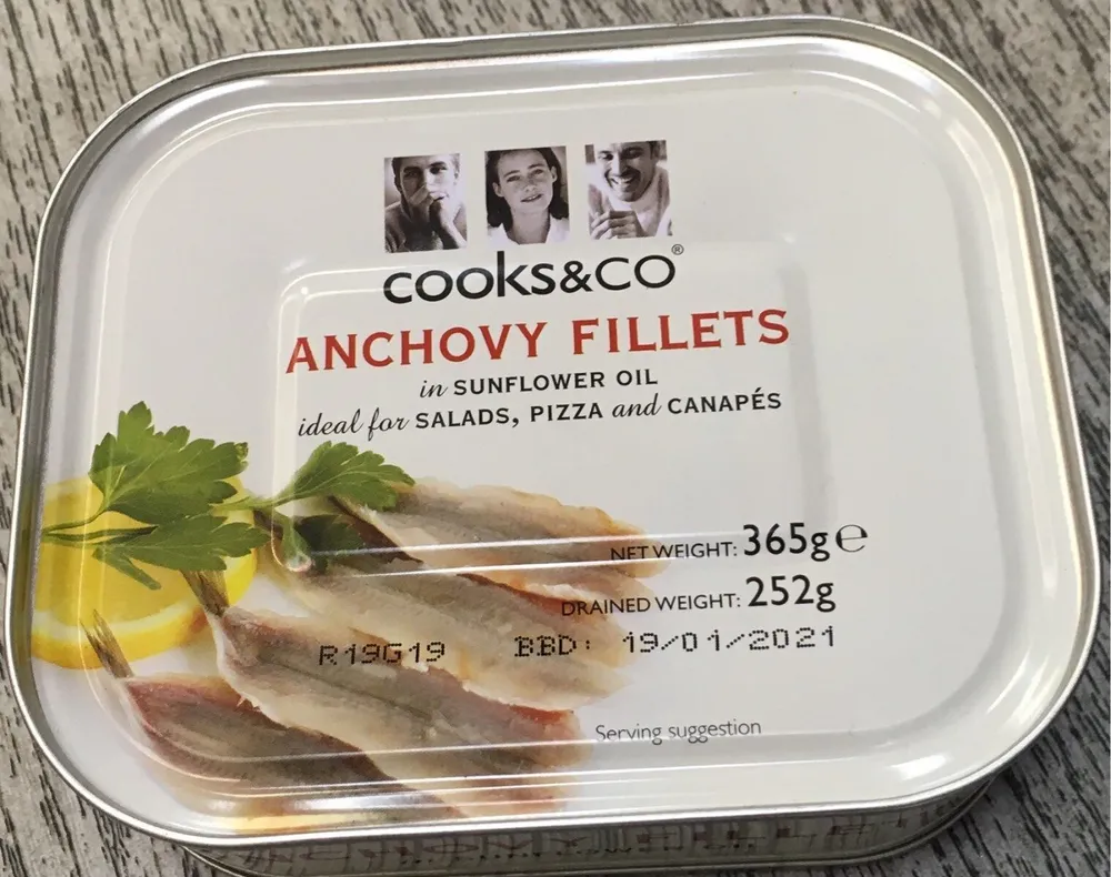 Anchovy fillets
