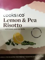Lemon & pea risotto