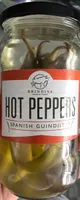 Hot peppers spanish guindillas