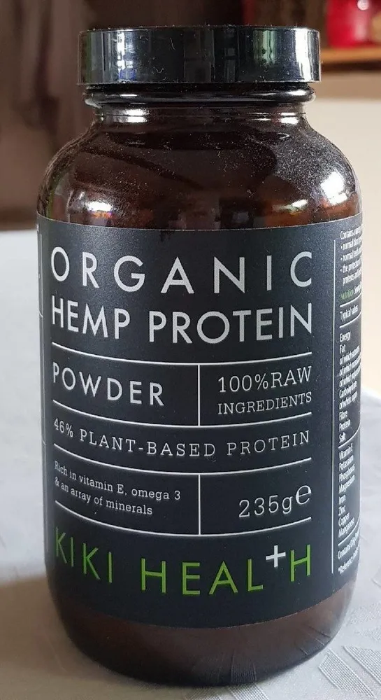 Organic hemp protein powder